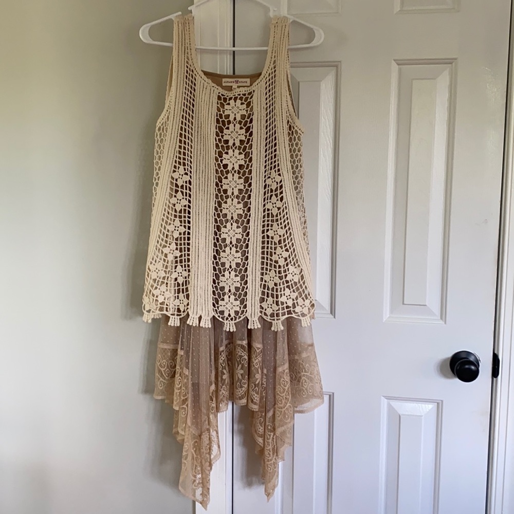 FLASH SALE Lace Two Piece Dress